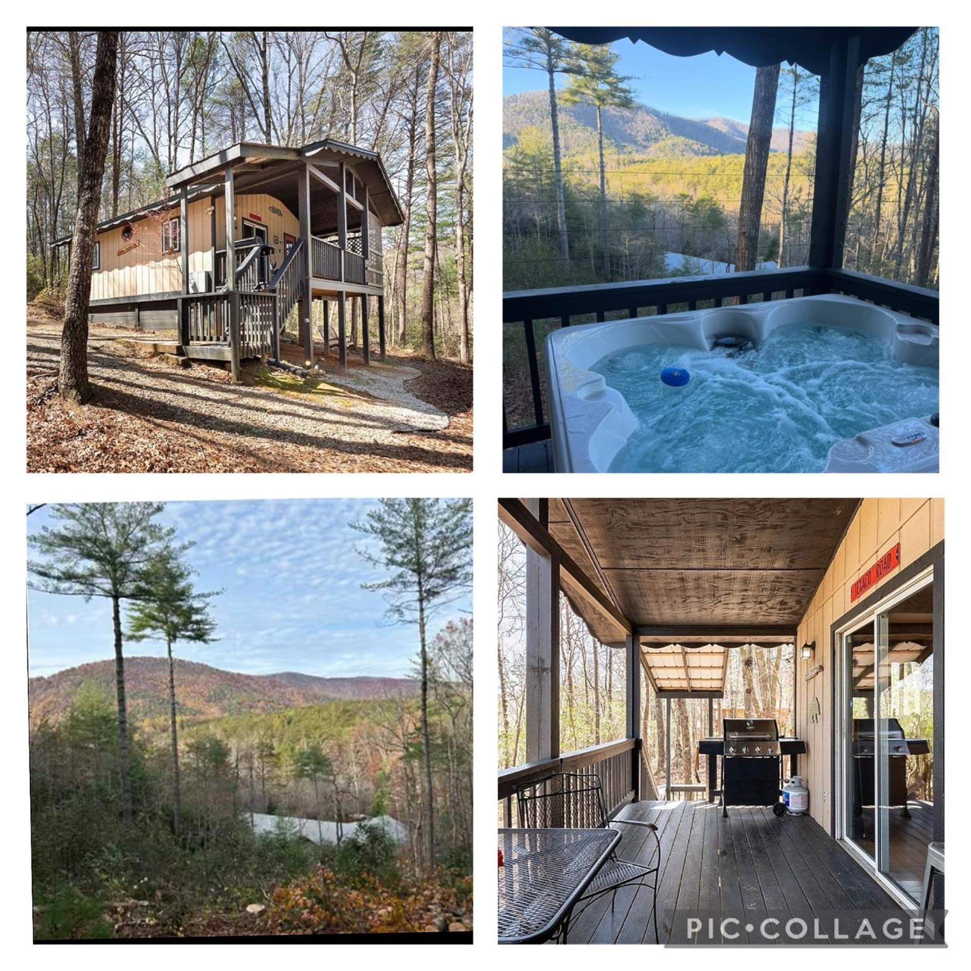 Mountain-Top Cabin Get-Away With Hot Tub And A View Sautee Nacoochee Exterior foto